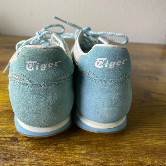 Onitsuka Tiger Gantrai Japan Running‎ Sneaker Shoes Mens Size 8 Baby Blue Rare